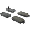 Centric Parts Ceramic Brake Pads With Shims, 105.12843 105.12843